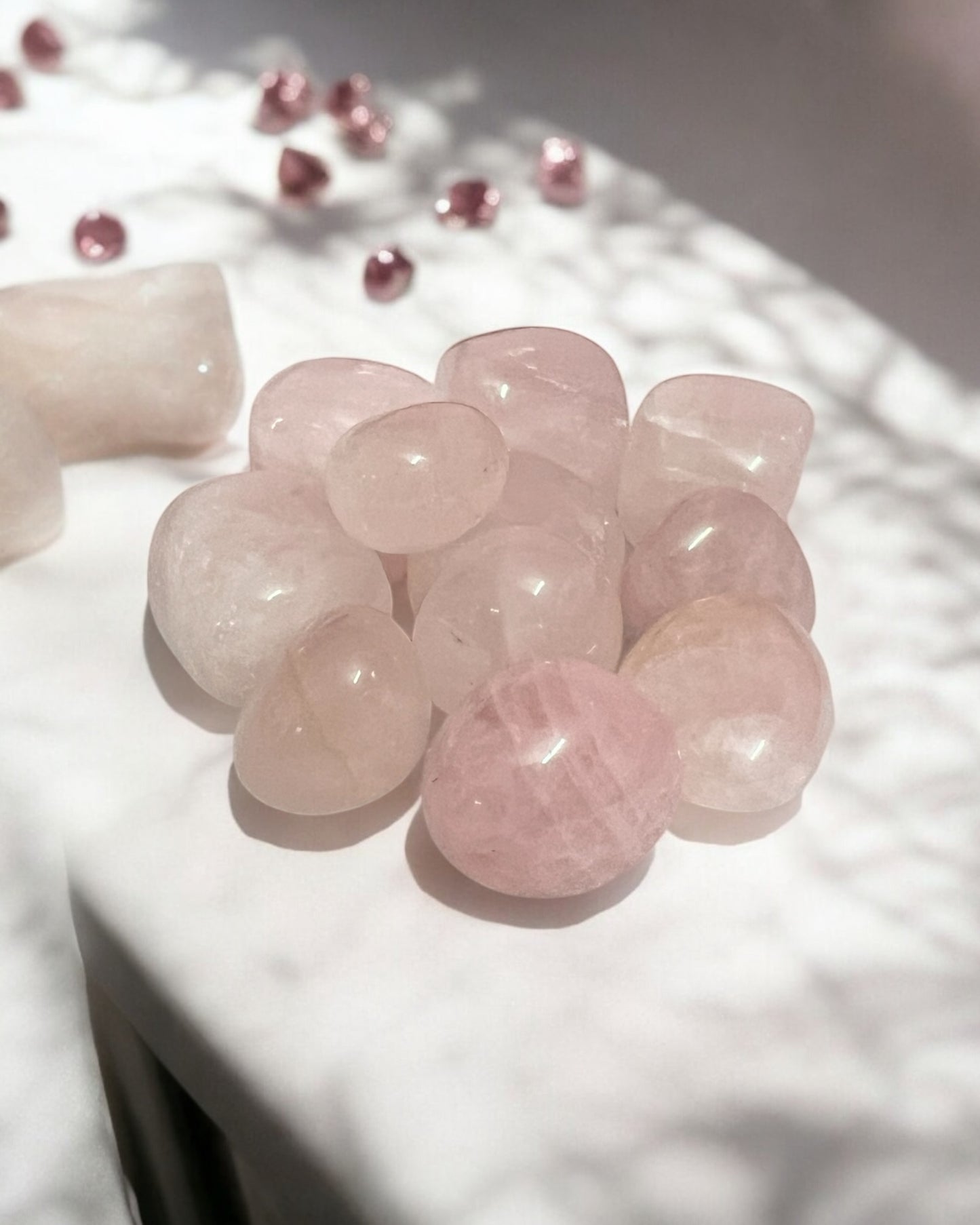 Rose Quartz Tumbled Stone – Love & Emotional Healing Crystal