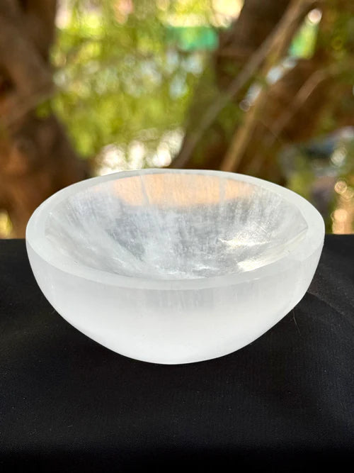 Selenite Bowl – Purify & Charge Your Crystals