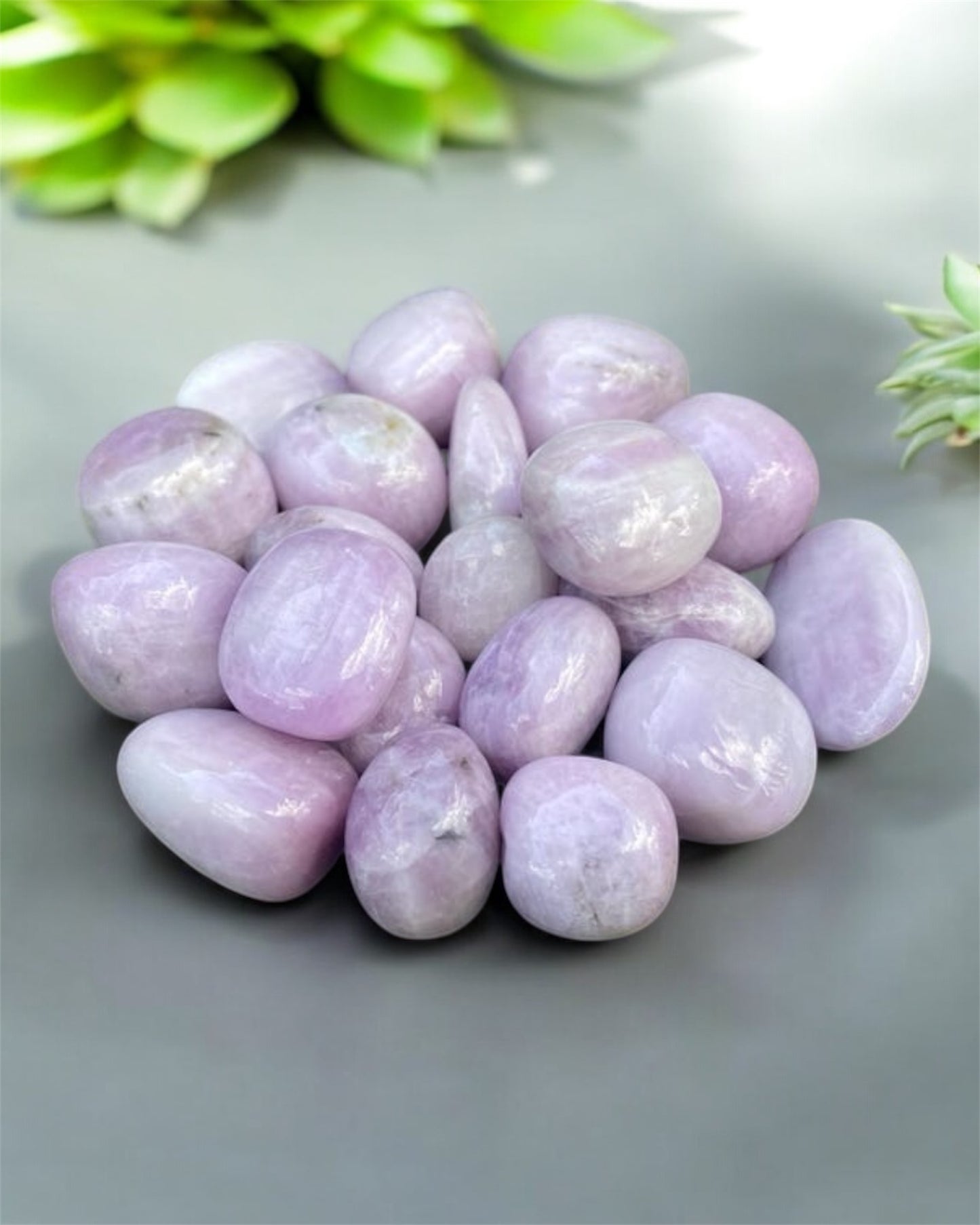 Kunzite Tumbled Stone – Emotional & Unconditional Love