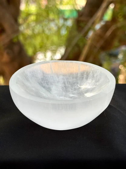 Selenite Bowl – Purify & Charge Your Crystals