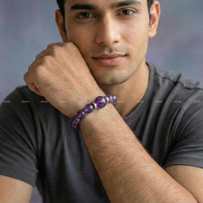 Amethyst Zen Mind Bracelet