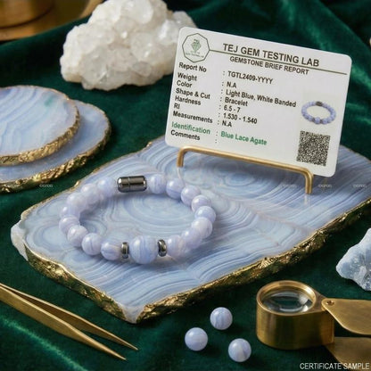 Blue Lace Agate Gentle Mind