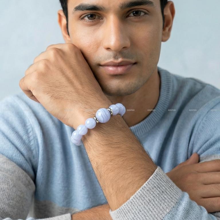 Blue Lace Agate Gentle Mind