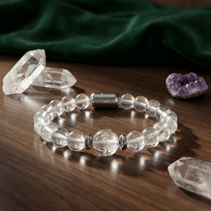 Clear Quartz Master Healer Bracelet
