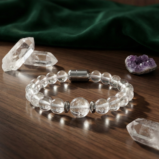 Clear Quartz Master Healer Bracelet