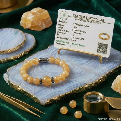 Honey Calcite Focus Power