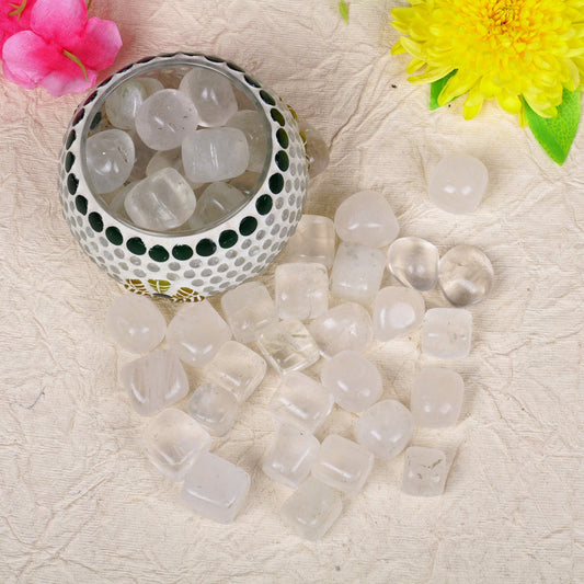 Clear Quartz Tumbled Stone – Master Healer & Energy Amplifier