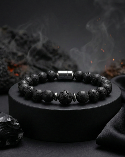 Lava Bracelet - The Natural Volcanic Essence