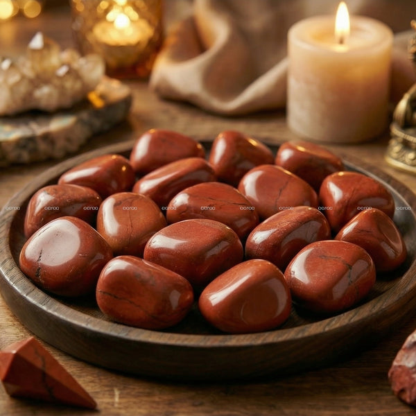 Red Jasper Tumbled Stone